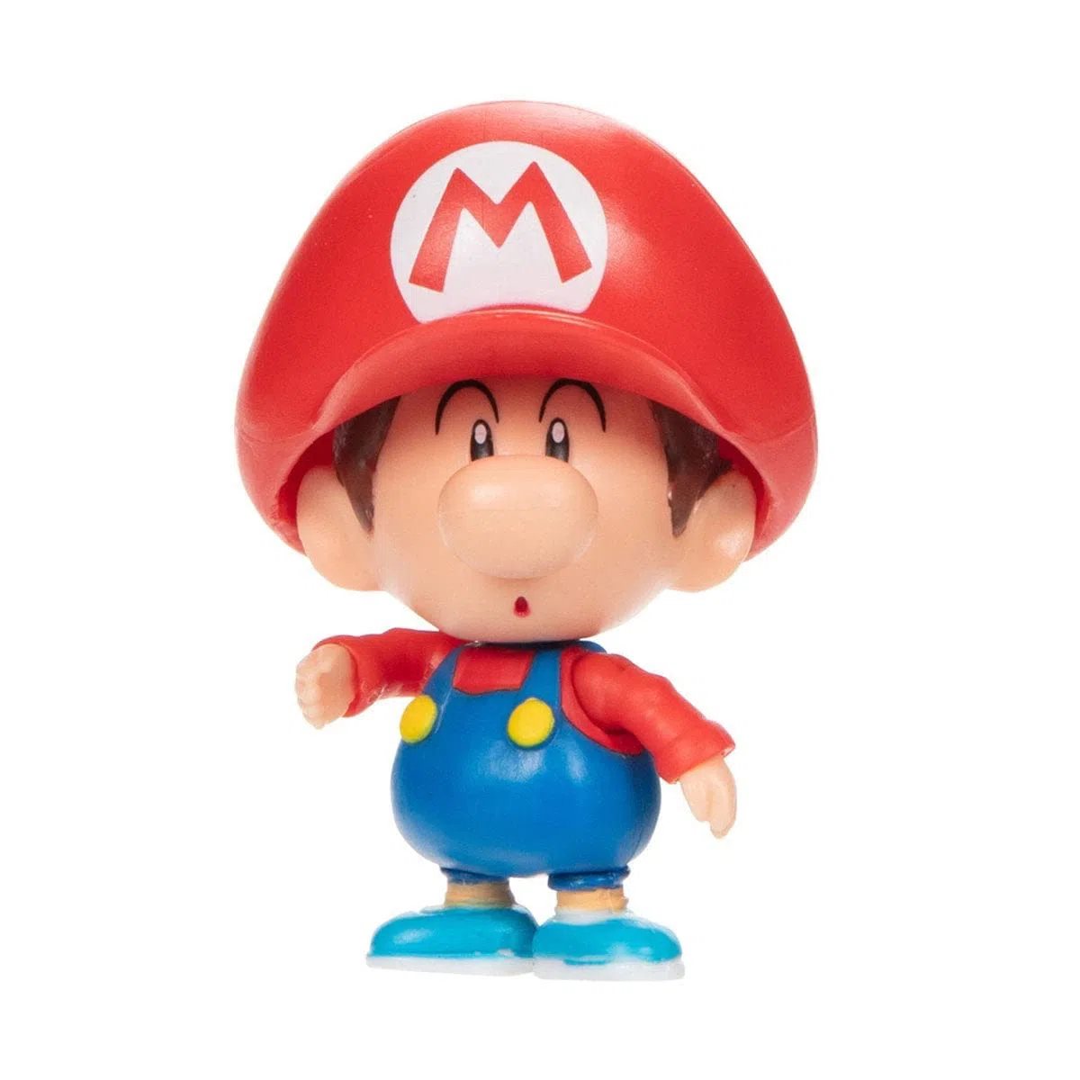 Super Mario World of Nintendo - Mini personaggio di Baby Mario, 6,3 cm