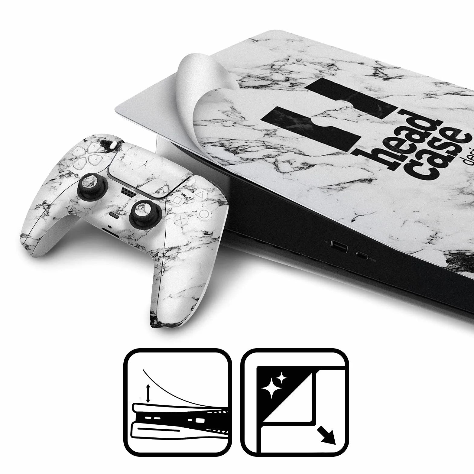 Head Case Designs Licenza Ufficiale Rick And Morty Lo Space Cruiser Grafica Vinile Sticker Gaming Pelle Adesivo Compatibile con Sony Playstation 4 PS4 Slim Console