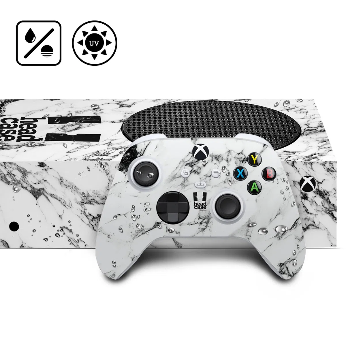 Head Case Designs Licenza Ufficiale Batman Arkham Knight Batman Grafiche Vinile Sticker Gaming Pelle Adesivo Compatibile con Xbox Series S Console