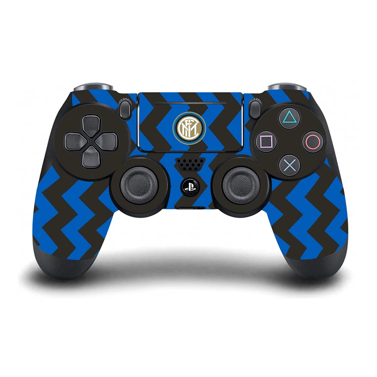 Head Case Designs Licenza Ufficiale Inter Milan in Casa 2020/21 Kit Crest Vinile Sticker Gaming Pelle Adesivo Compatibile con Sony Playstation 4 PS4 Slim Console And DualShock 4 Controller