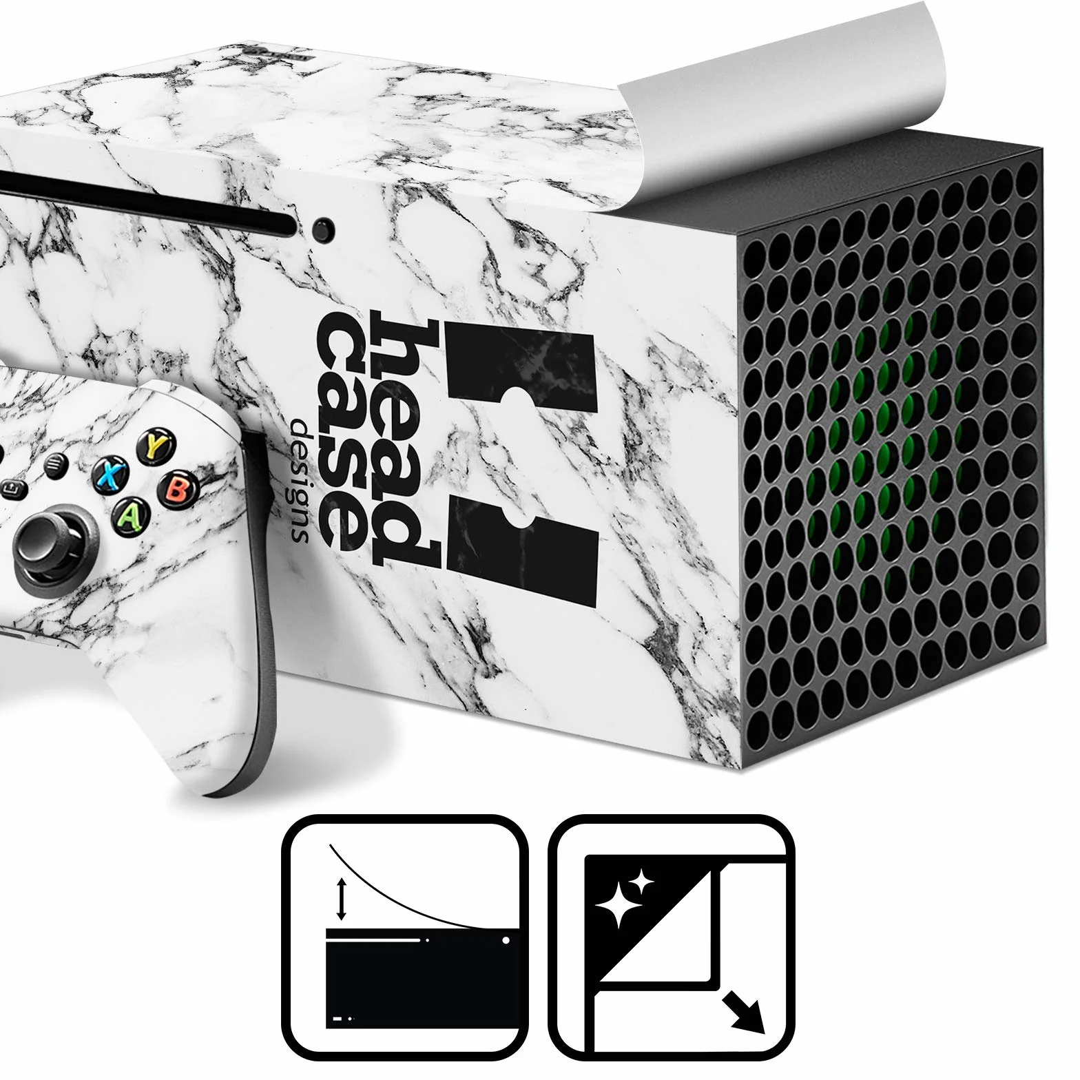 Head Case Designs Licenza Ufficiale EA Bioware Mass Effect Arte Chiave Grafiche Leggendarie Vinile Sticker Gaming Pelle Adesivo Compatibile con Xbox Series X Console
