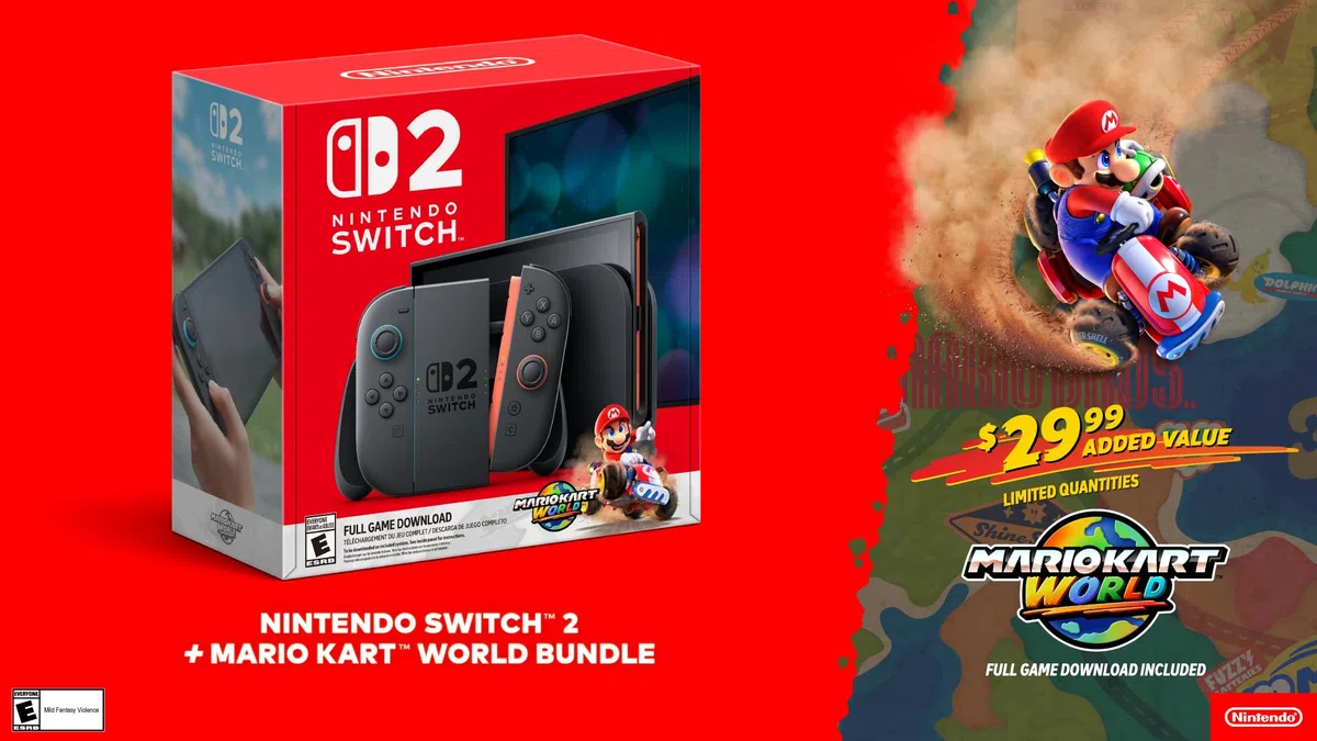 Nintendo Switch 2 + Mario Kart World, Nero