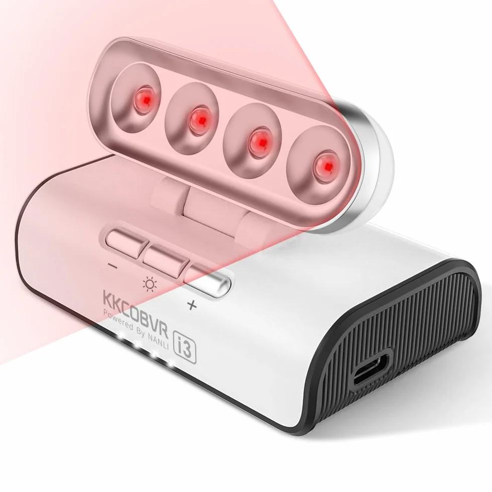 kkcobvr i3 ir Illuminatore Infrarossi Compatibile per Vision Pro QuestVR PSVR, Rilevamento del sensore nel buio, Anti-Disturbo Senza Luce Aumenta la Visione