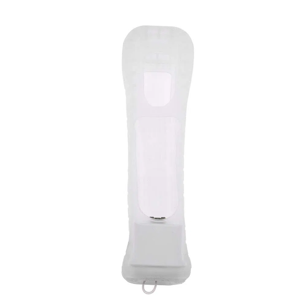 Motion Plus Adattatore sensore MotionPlus + Custodia in Silicone per Telecomando Wii Nintendo, Compatibile con Una varietà di Giochi Wii, Plug And Play(Bianca)
