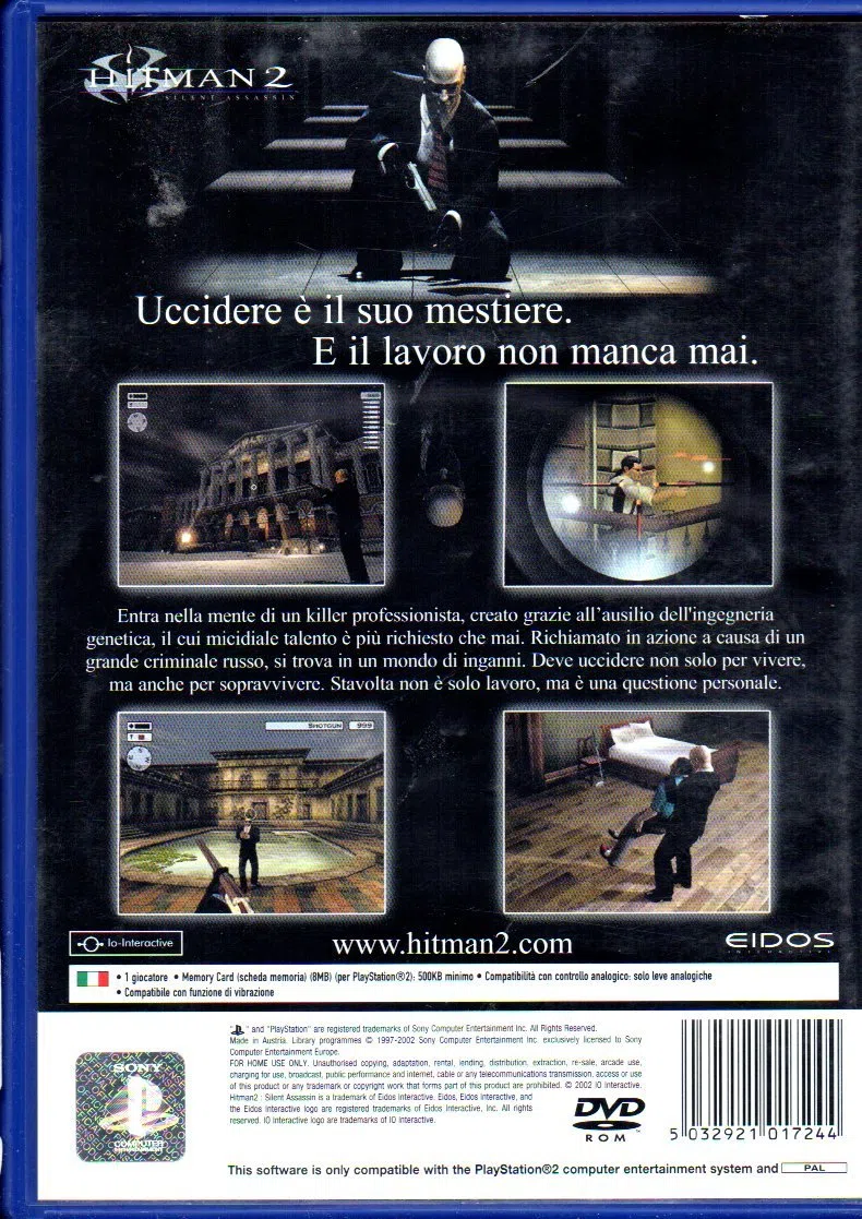 Hitman 2 - Silent Assassin [Ps2 - Edizione: Italia]