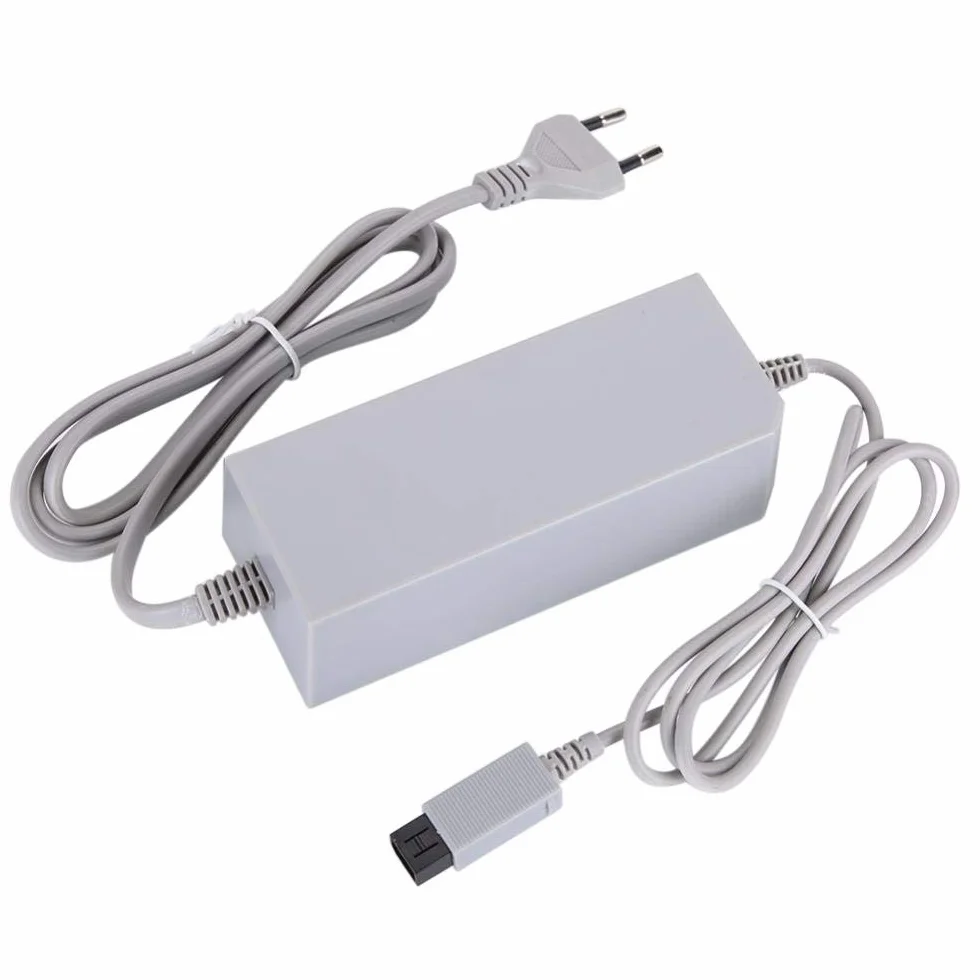 Cavo Alimentazione Wii – Adattatore Universale 100-240V EU Plug, Compatibile con Wii Console [Versione Aggiornata]