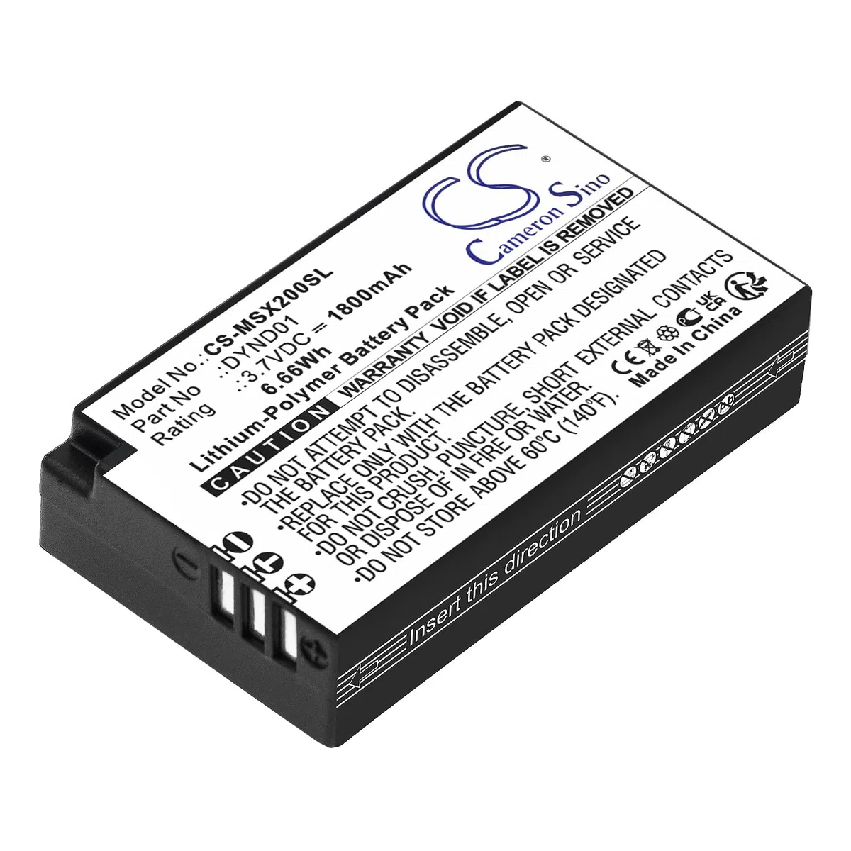 Batteria di ricambio 1800 mAh, compatibile con Microsoft Xbox Elite Serie 2 (Model 1797), DYND01