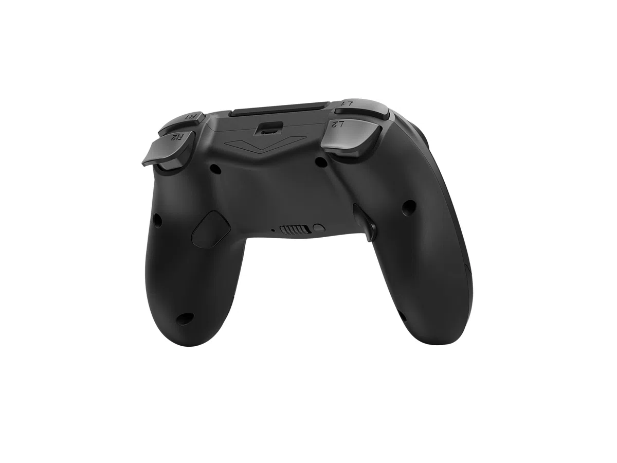 Gioteck VX4 Controller wireless per PlayStation 4 (PS4) - Nero con pulsanti posteriori programmabili - Compatibile con Bluetooth