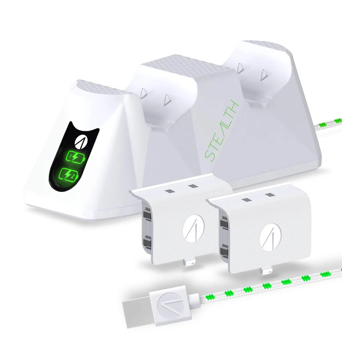 STEALTH SX-C100 X Dock di ricarica doppio per Xbox Serie X/S - Bianco
