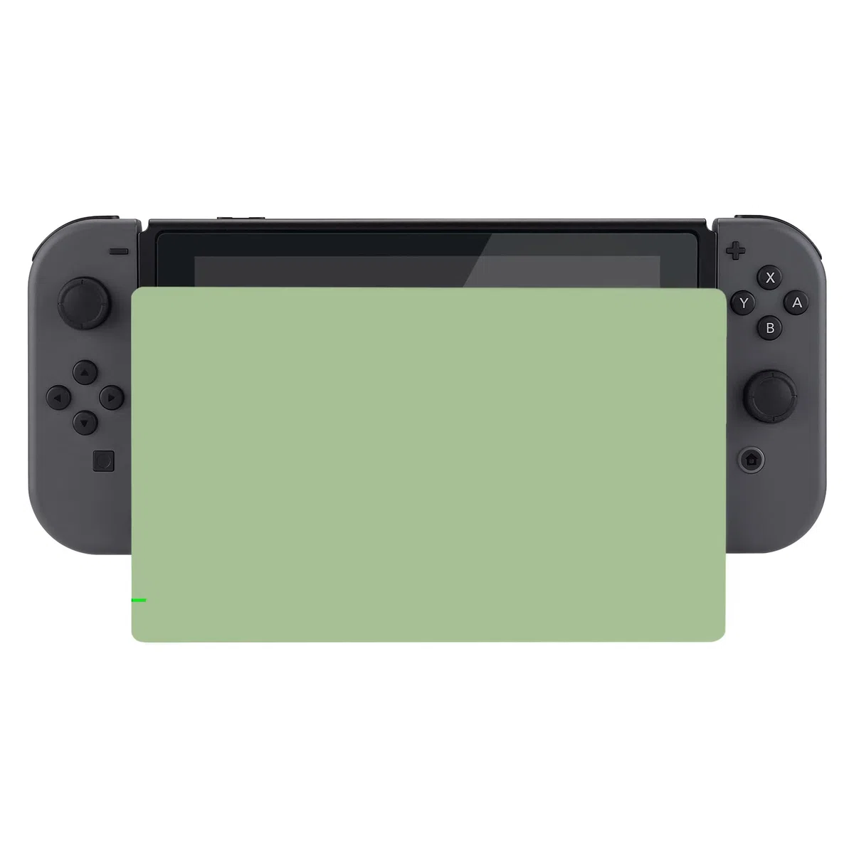 eXtremeRate Cover Ricambio per Nintendo Switch Dock,Custodia Scocca Copertura Case per Nintendo Switch,Senza Dock-Matcha Verde