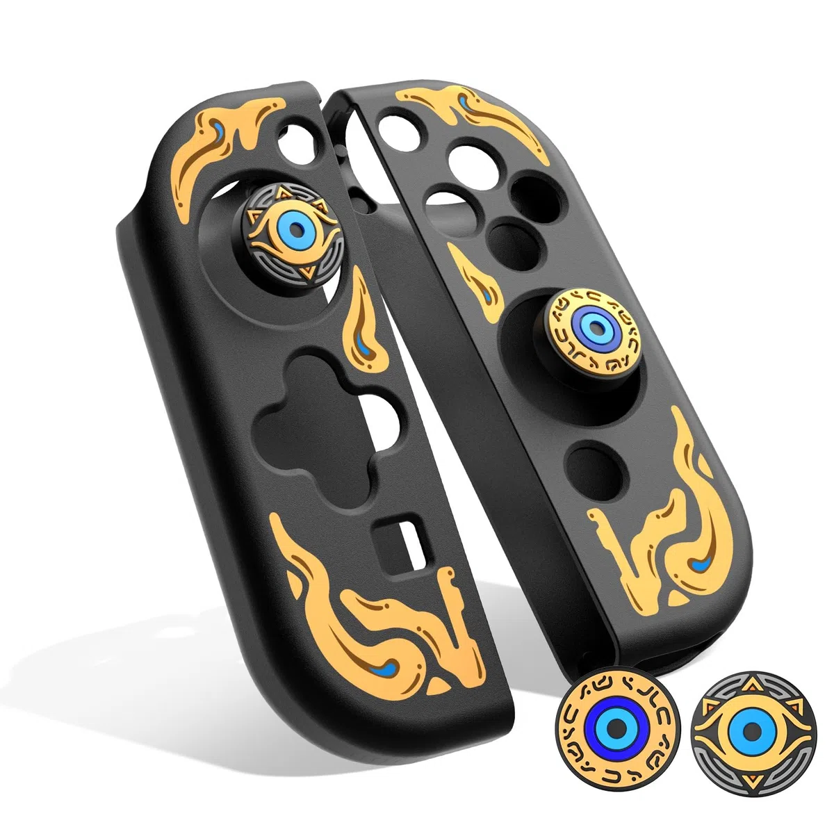 MatoSan Switch Joy Con Custodia per Switch Joy Con Controller, Silicone Grip Skin Cover Case per Controller Joycon, Custodia in silicone con tappi Joystick, accessori da