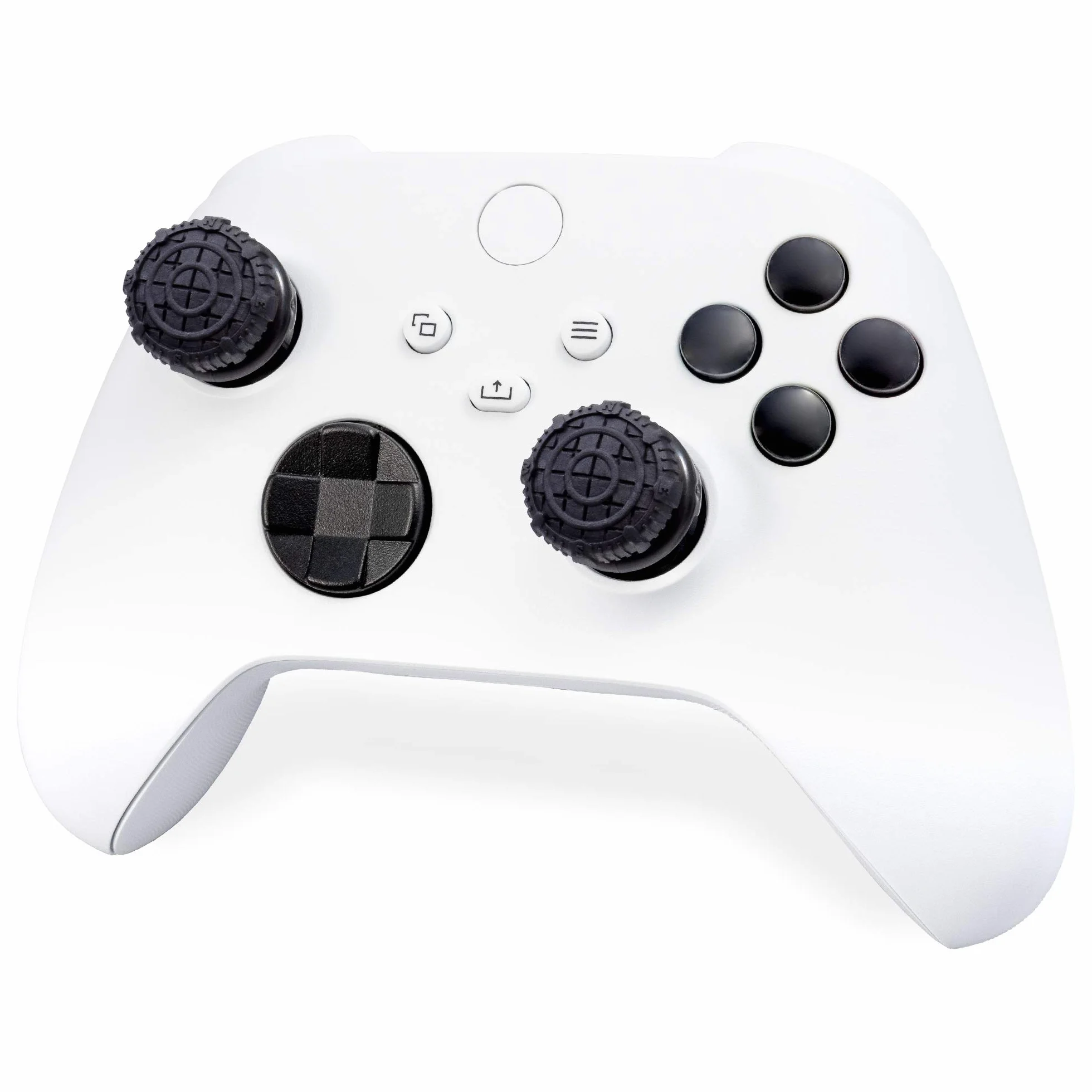 KontrolFreek FPS Freek Battle Royale Nightfall per Controller Xbox One e Xbox Series X | Performance Thumbsticks Copri Joystick di Gioco | 2 levette convesse alte (arrotondate) | Nero