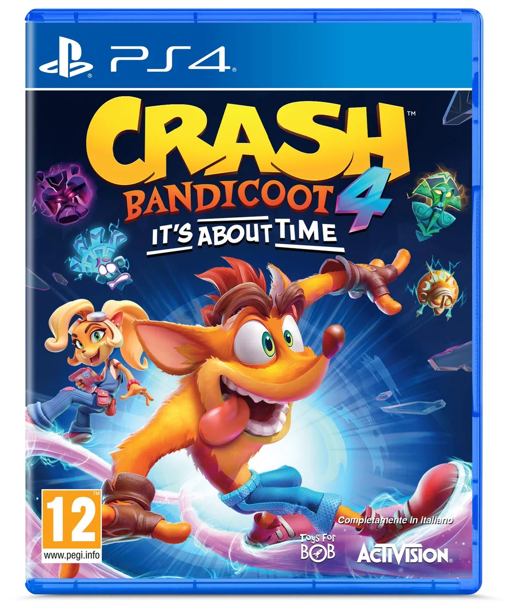 Crash Bandicoot 4 - It´S About Time - PlayStation 4 [Include aggiornamento PS5]