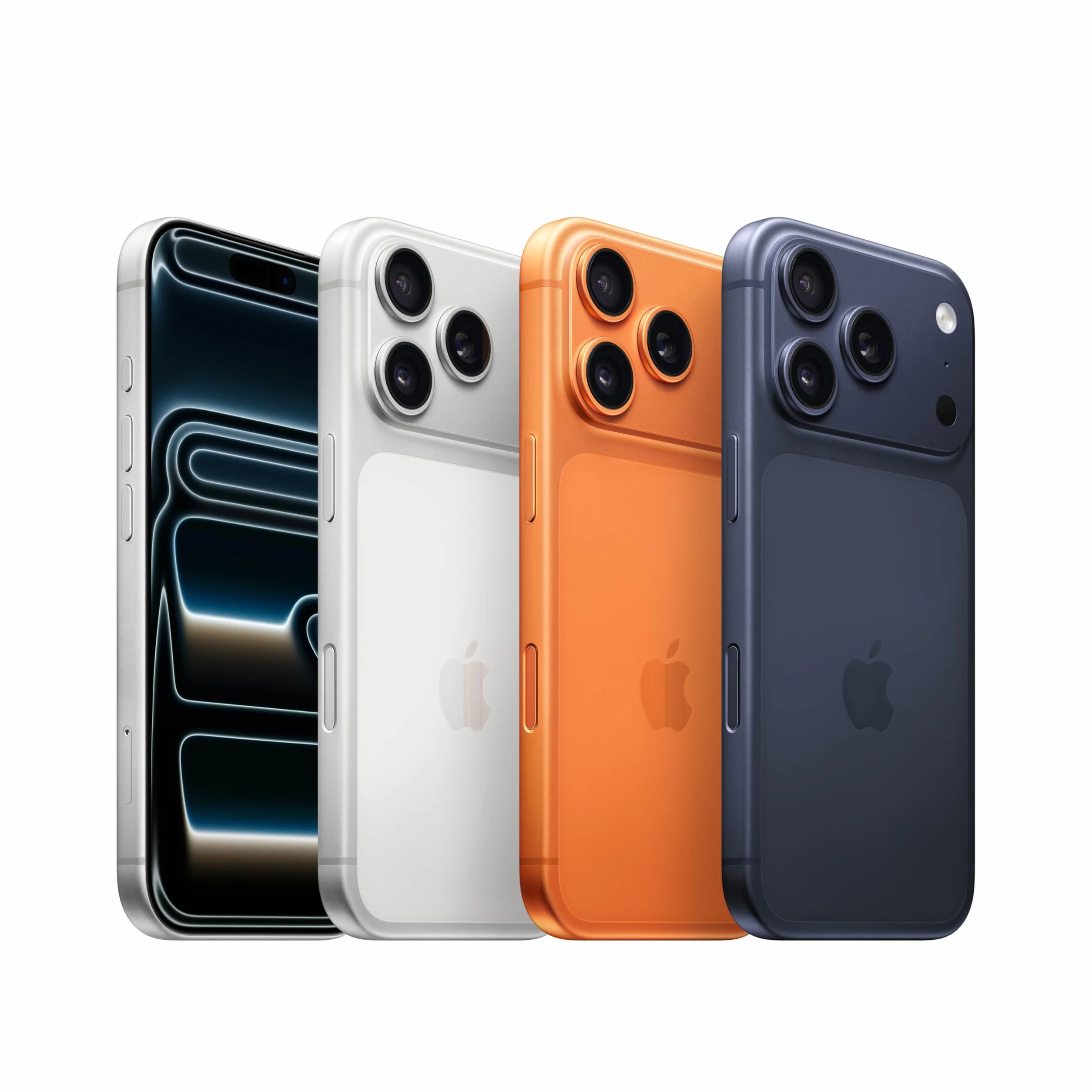 Apple iPhone 17 Pro 256 GB: display 6,3", ProMotion fino a 120Hz, chip A19 Pro, autonomia senza precedenti, sistema di fotocamere Pro Fusion con fotocamera frontale Center Stage; Argento