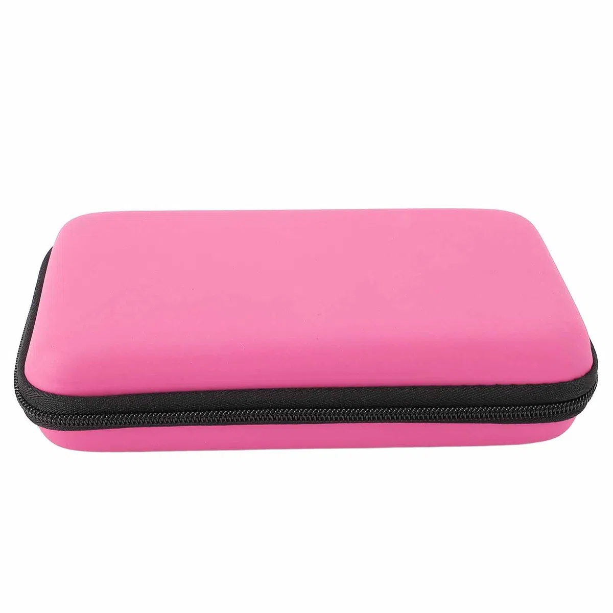 Custodia Protettiva Rigida per Console di Gioco, Portatile per New 3DS XL, New 2DS XL, 3DS XL, 3DS LL, Rosa con Tasca