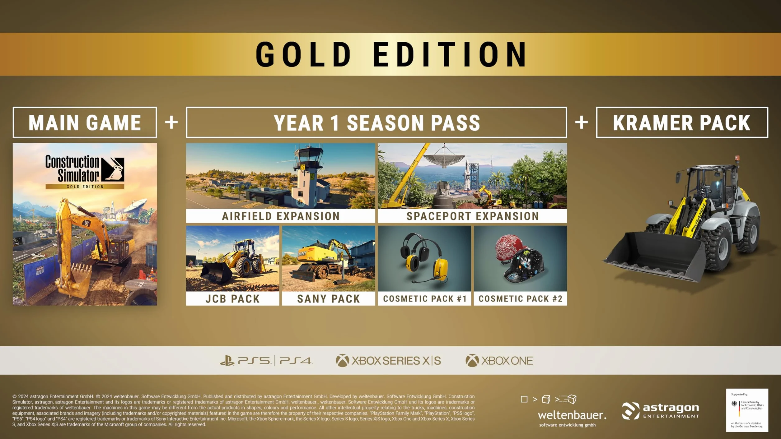 Simulatore di costruzione Gold Edition - Xbox Series X
