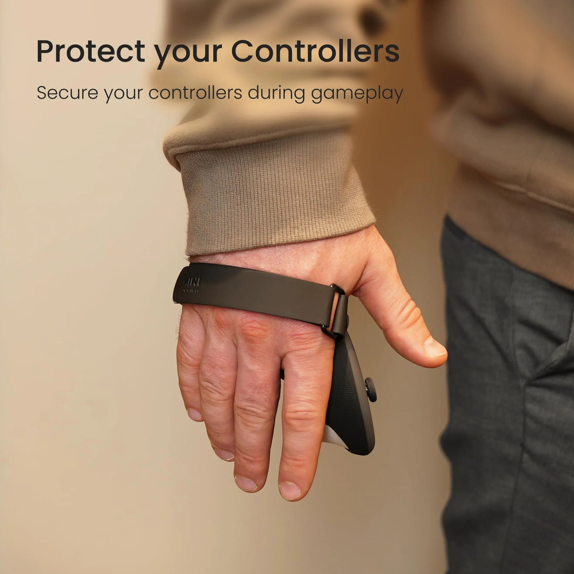 KIWI design Comfort Controller Manopole compatibili con Meta Quest 3S/Quest 3 accessori, cinghia a mano con apertura della batteria