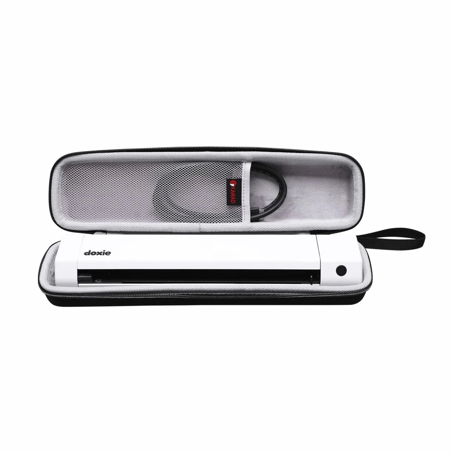 XANAD Custodia per Doxie Go SE, Brother DS-640, DS-940DW, DS-740D, DS-720D Scanner per documenti portatile compatto