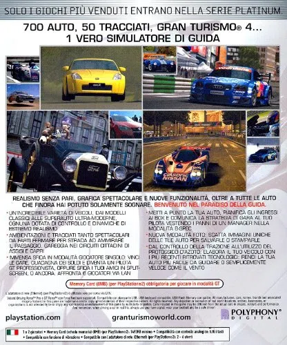 Gran Turismo 4 - Platinum Edition