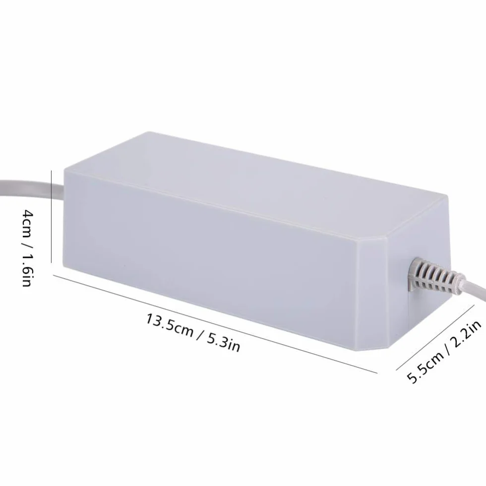 Cavo Alimentazione Wii – Adattatore Universale 100-240V EU Plug, Compatibile con Wii Console [Versione Aggiornata]