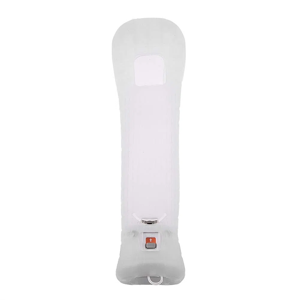Motion Plus Adattatore sensore MotionPlus + Custodia in Silicone per Telecomando Wii Nintendo, Compatibile con Una varietà di Giochi Wii, Plug And Play(Bianca)