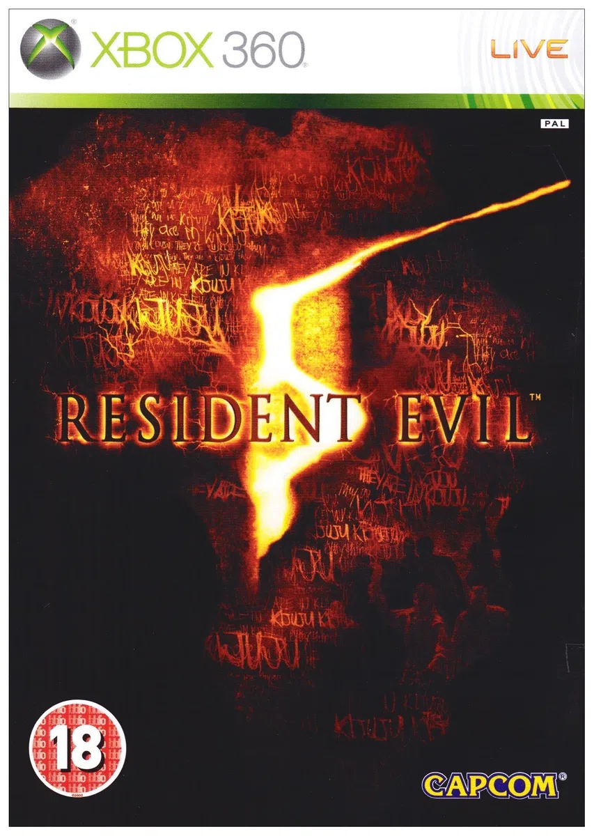 Capcom Resident Evil 5, Xbox 360