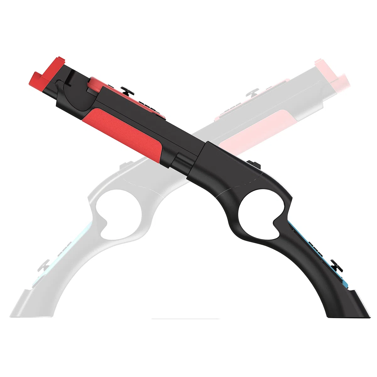 GAMSURFING Controller per pistola da gioco per Nintendo Switch/Switch OLED JoyCons Shooting Games, Sniper Elite 3, Big Buck Hunter, Resident Evil e altri, per Switch Hand Grip Shooting Games