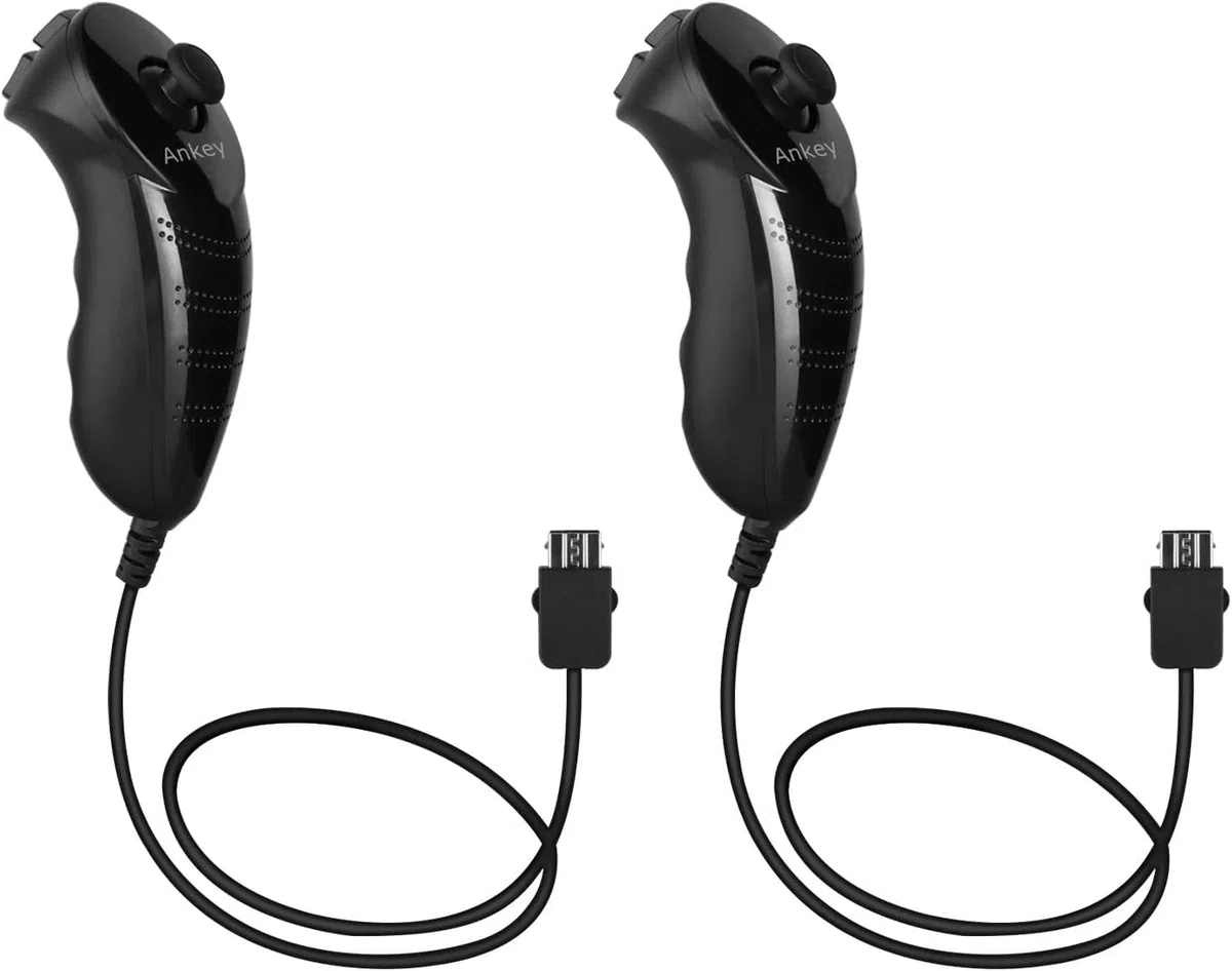 Nunchuck - Telecomando di ricambio per console Nintendo Nunchuk Wii U Wii