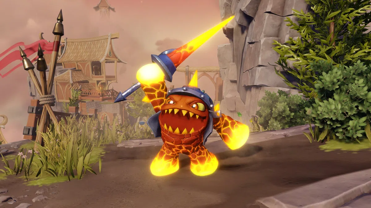 Skylanders Super Chargers Driver Lava Lance Eruptor