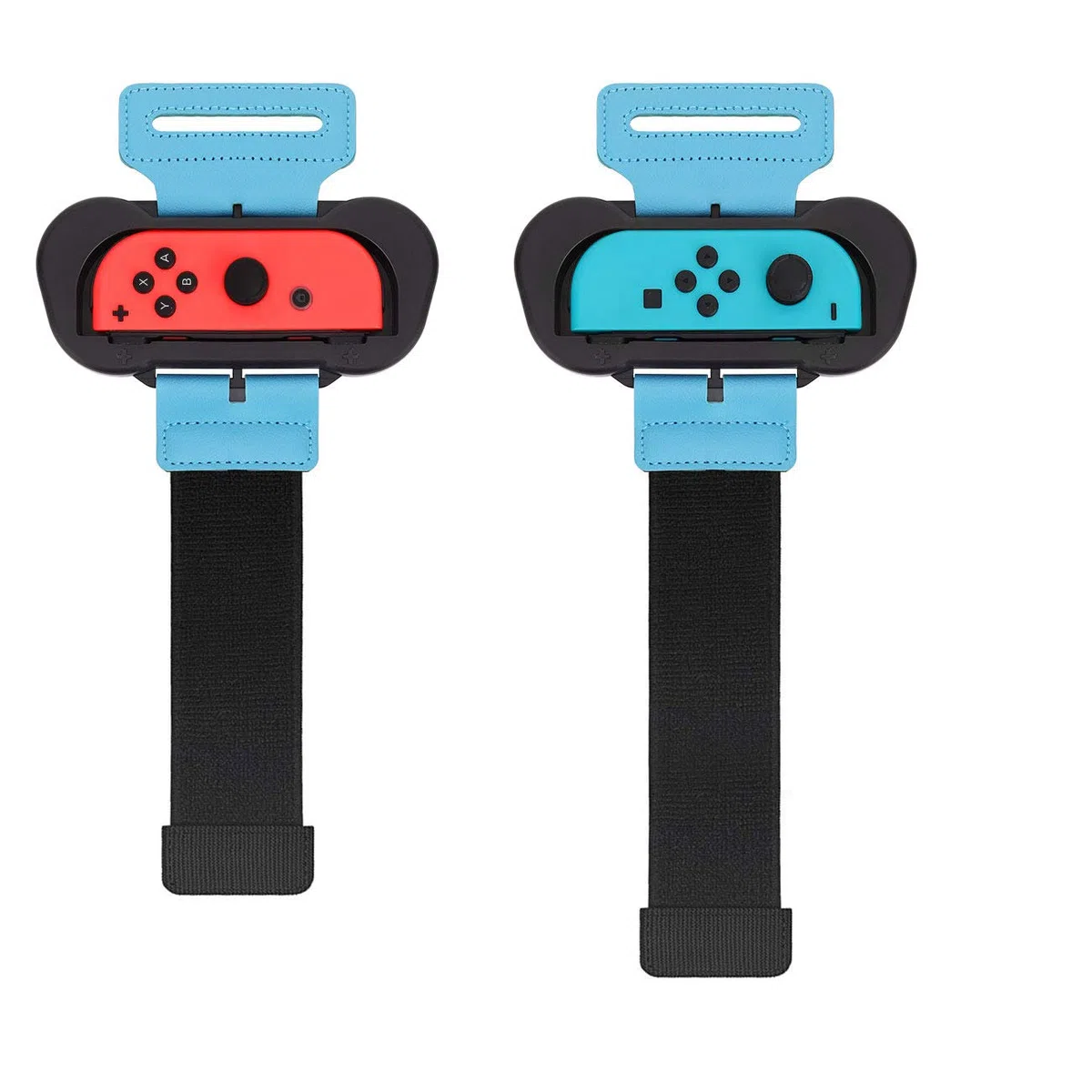 TiMOVO Cinturino Braccialetti Compatibile con Just Dance 2025/2024/2023/2022 Nintendo Switch Zumba Burn it Up,2PZ Cinturini da Polso Regolabile Braccialetto Elastico Porta Joy con per Adulti Bambini