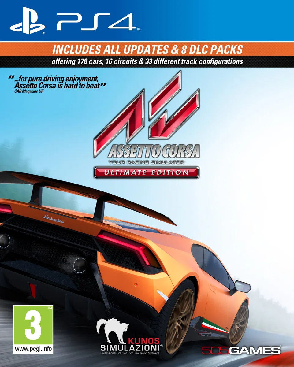 Assetto Corsa - Ultimate Edition PS4 - Ultimate - PlayStation 4