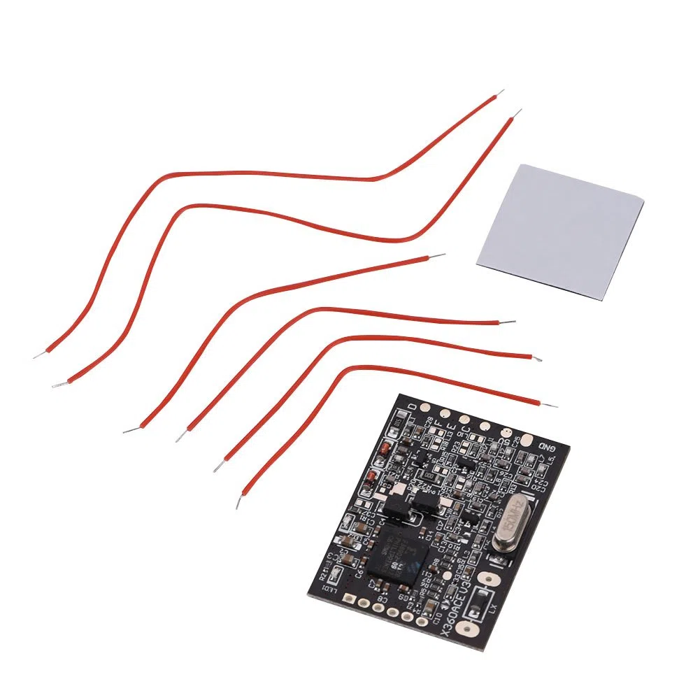 Denash - Chip a impulsi per Xbox 360 Slim Ace V3, Chip MOD con Cavo Sottile/Nastro Biadesivo