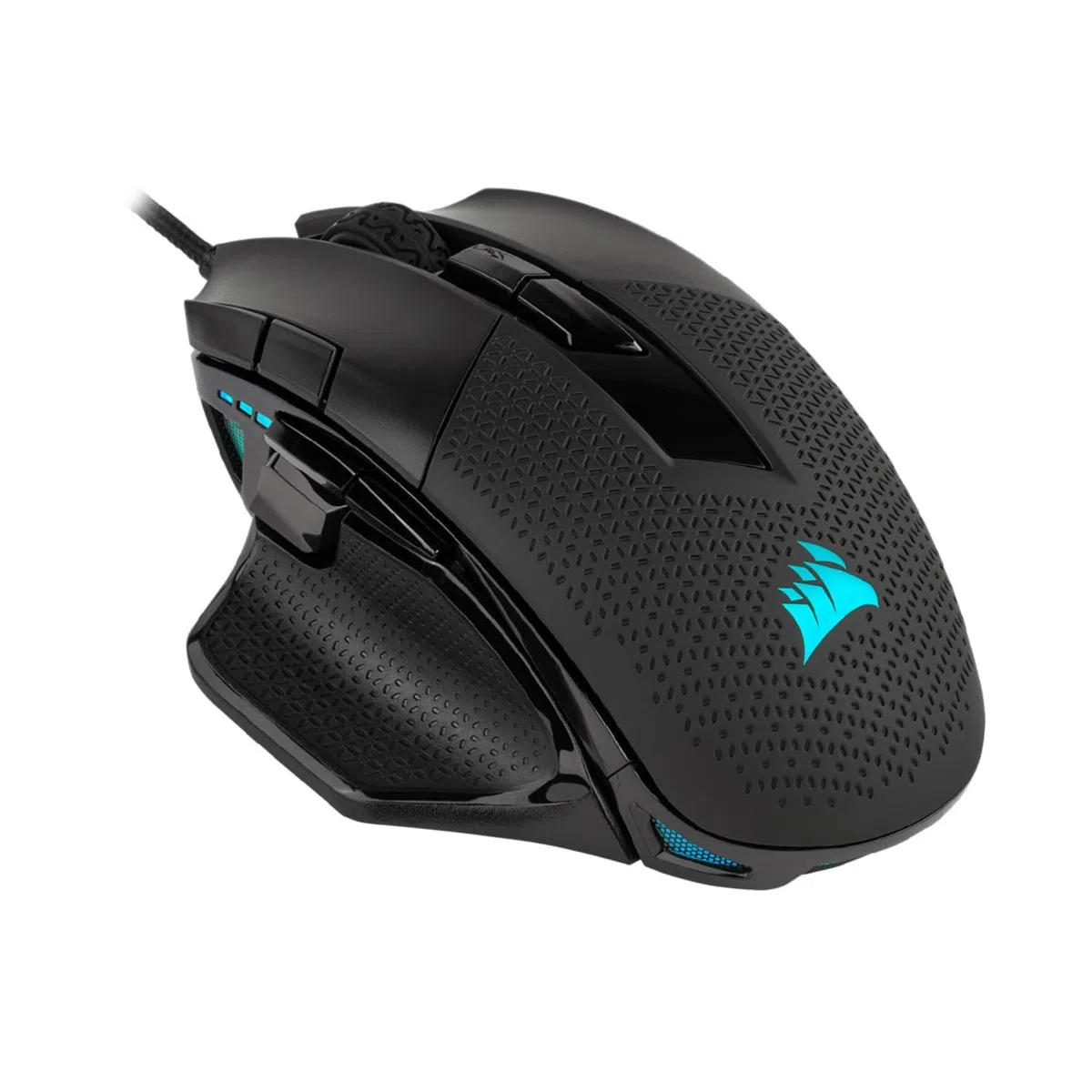 Corsair NIGHTSWORD RGB Mouse da Gioco per FPS/MOBA, 18.000 DPI, Nero