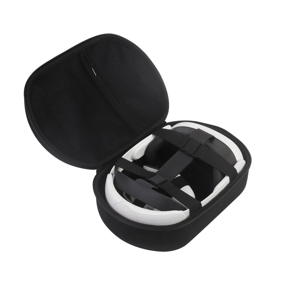 JSVER Custodia per Meta Quest Borsa da Trasporto per Quest 3/per Quest 3S/per Quest 2/Vision Pro Adatta per Viaggi e Archiviazione Domestica, Custodia Rigida per Quest 3/2