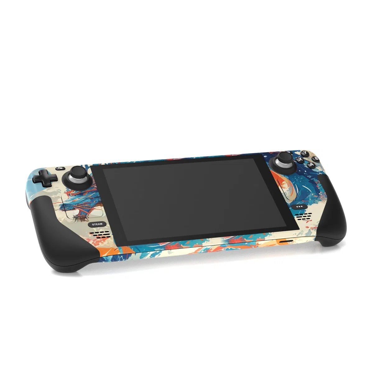 playvital Adesivo Skin per Steam Deck,Adesivi Decal Sticker Vinile Protettiva per Steam Deck OLED/LCD Console-Elisio del Drago