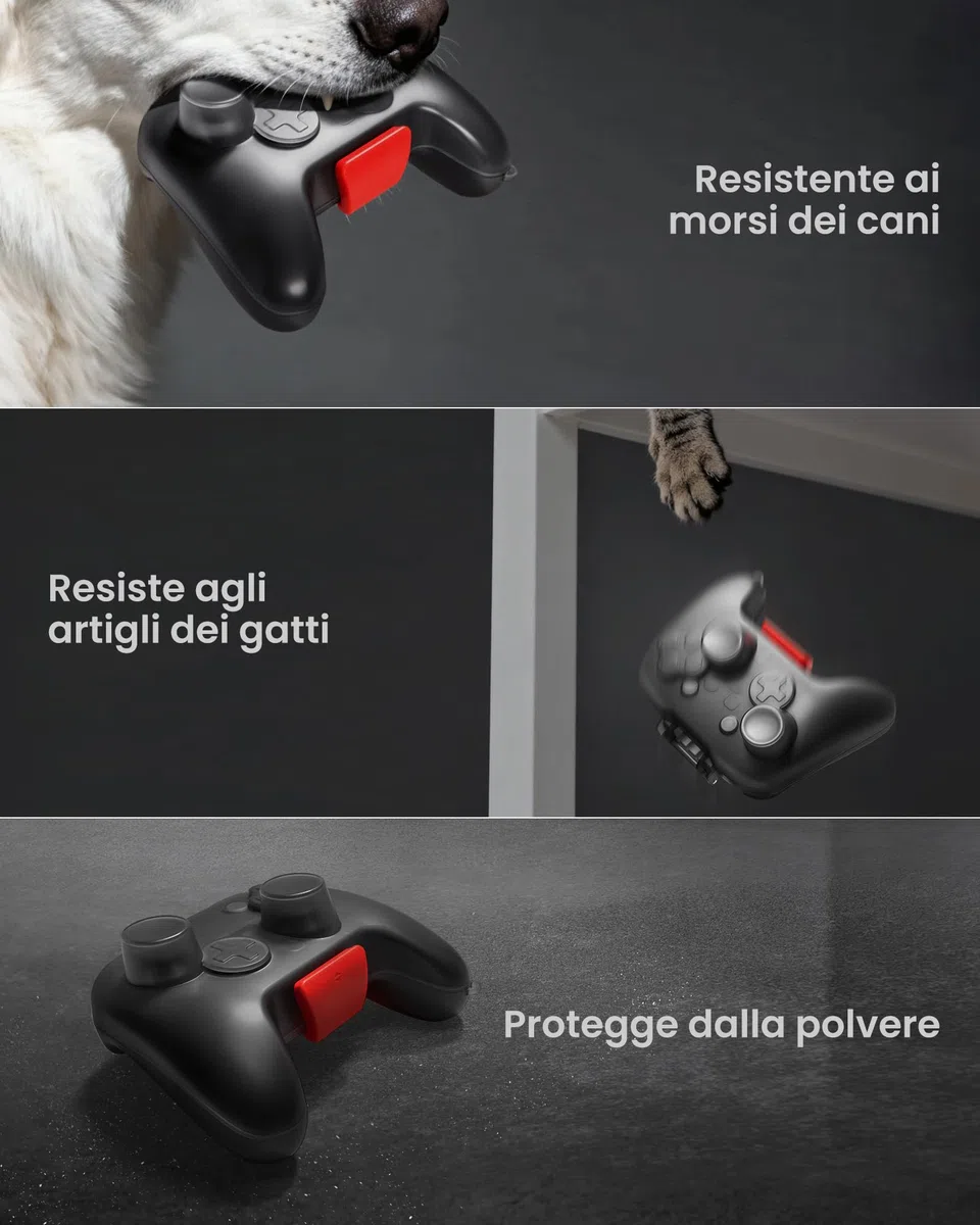 tomtoc Custodia per Nintendo Switch 2 Pro Controller , Case Cover rigida protezione guscio rigido per joystick, custodia da viaggio portatile, antiurto, antigraffio, resistente all’acqua