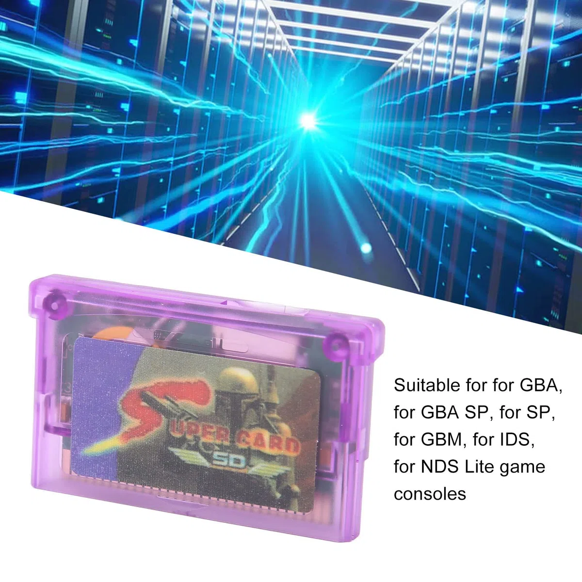 Masterizzazione del Disco Mini per GBA GBA SP GBM IDS NDS Lite, GBA Games Card, Gioco Flashcard Supporto Memory Card, Mastering Card Supporta FAT NDS Giochi