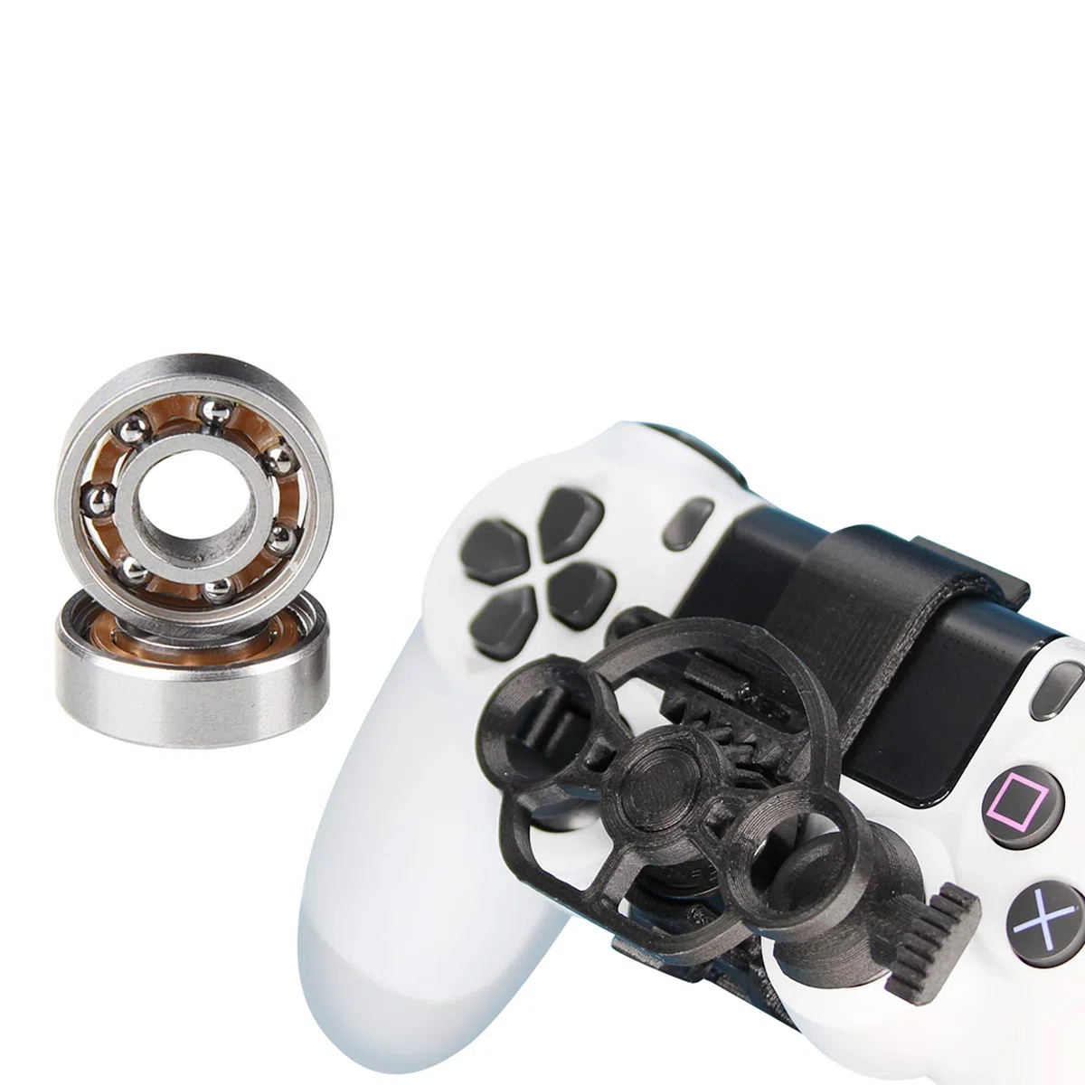 LICHIFIT Mini volante di ricambio per controller di gioco per Sony PS4 Racing Game Accessori