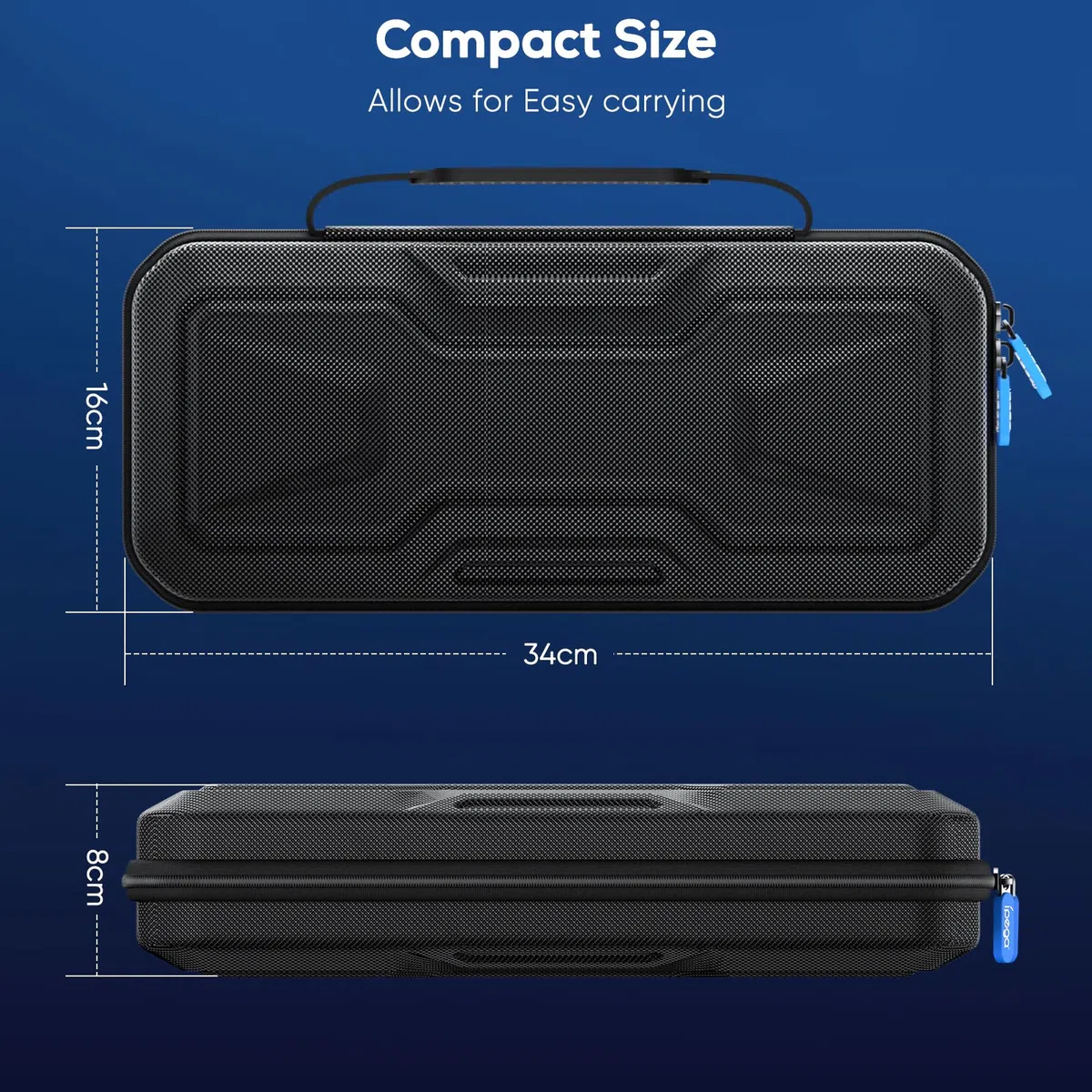 FYOUNG Custodia da trasporto per PlayStation Portal, custodia protettiva rigida portatile da viaggio, custodia protettiva completa, accessori per PlayStation Portal Remote Player
