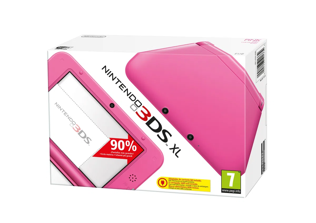 Nintendo 3DS XL, Colore ROSA (Pink)