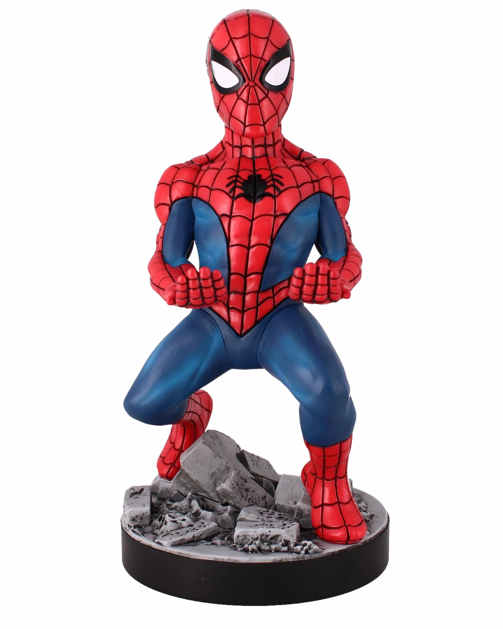 Cableguys Marvel The Amazing Spider-Man Supporto Controller e Telefono - Porta Cellulare Compatibile con Xbox, PlayStation e la Maggior Parte dei Controller, Accessori Gaming per Scrivania