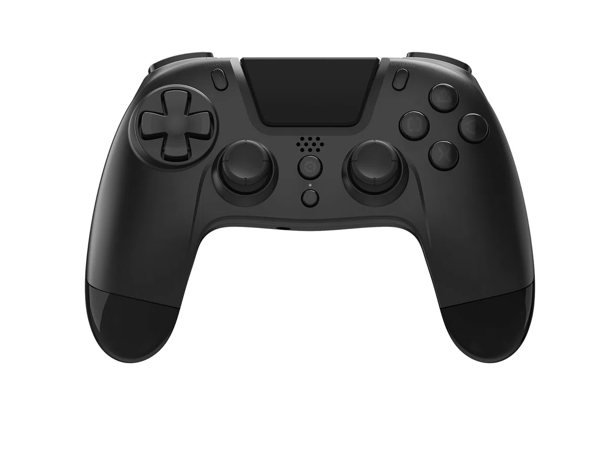 Gioteck VX4 Controller wireless per PlayStation 4 (PS4) - Nero con pulsanti posteriori programmabili - Compatibile con Bluetooth