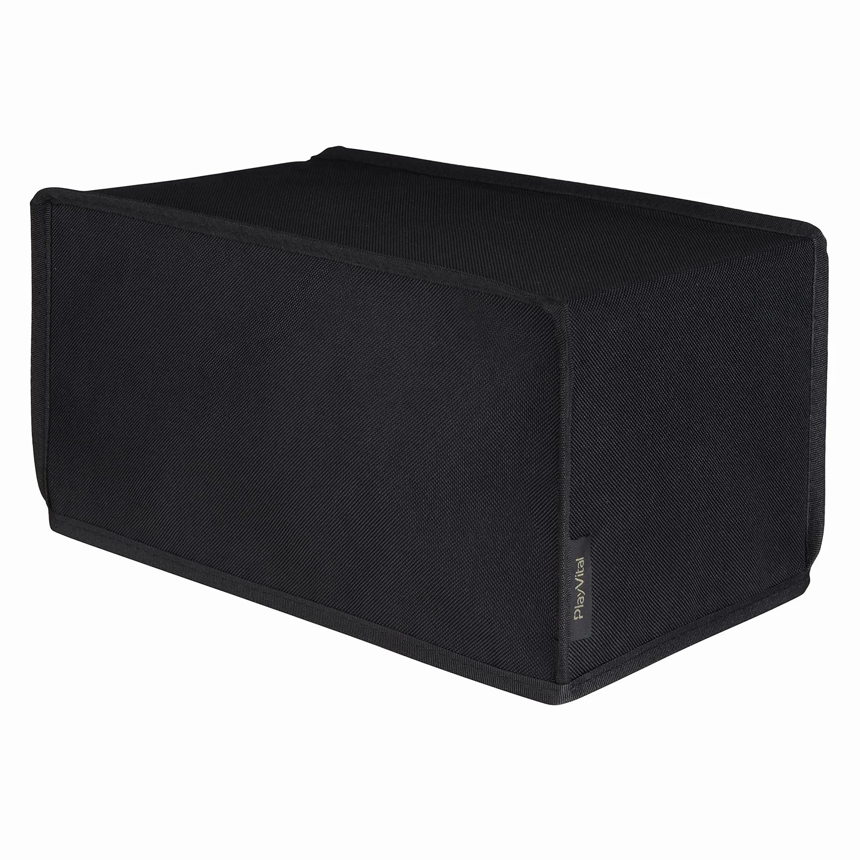 PlayVital Cover Copertura Antipolvere per Xbox Series X Console,Coperchio Nylon Orizzontale Protettivo Impermeabile per Xbox Series X Console-Nero