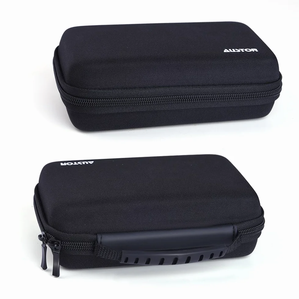 AUSTOR Custodia per 3DS XL Nuovo, 3DS, Nero / Blu
