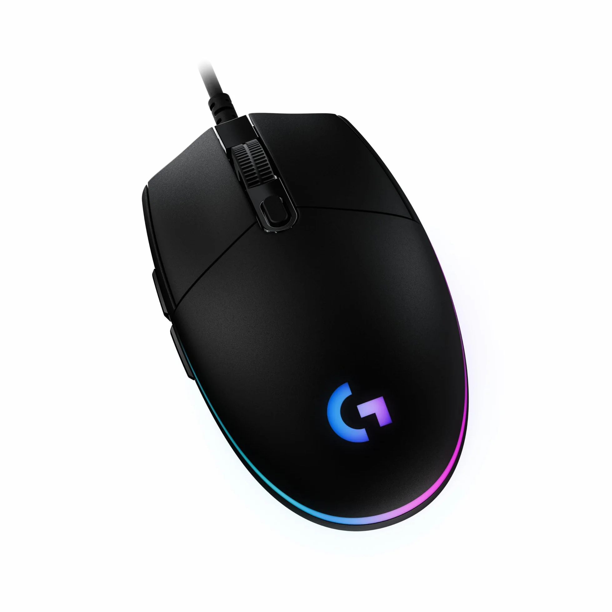 Logitech G G203 LIGHTSYNC Mouse Gaming con Illuminazione RGB, Personalizzabile, 6 Pulsanti Programmabili, Sensore per Gaming, Tracciamento a 8.000 DPI, Peso Ridotto - Nero