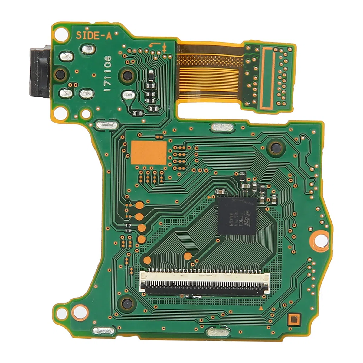Lettore di Slot per Schede Vassoio per Cartucce di Gioco Cuffie Porta Jack Parte di Riparazione di Ricambio per Nintendo Switch