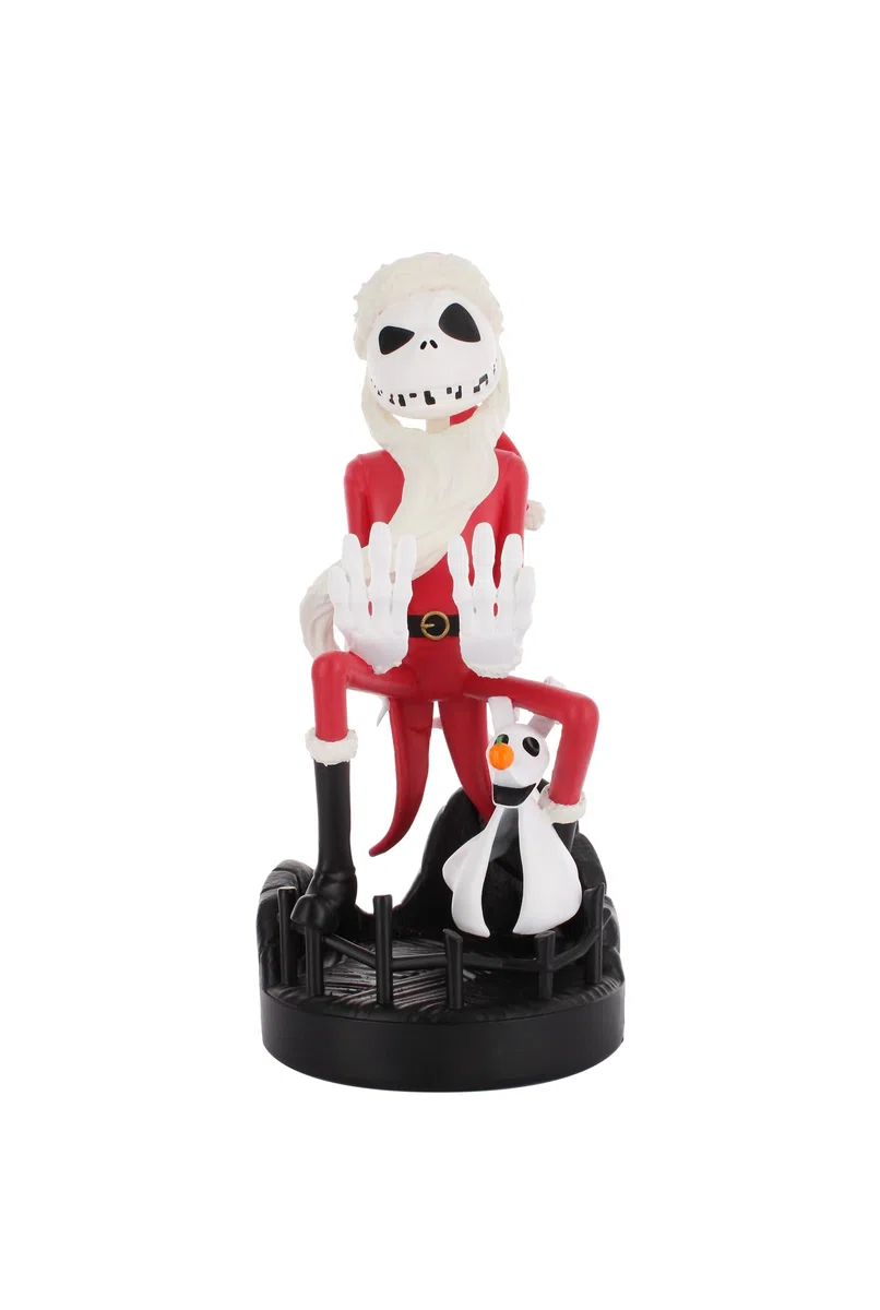 Cableguys The Nightmare Before Christmas Jack Skellington In Santa Suit Supporto Controller e Telefono - Porta Cellulare Compatibile con Xbox, PlayStation e la Maggior Parte dei Controller