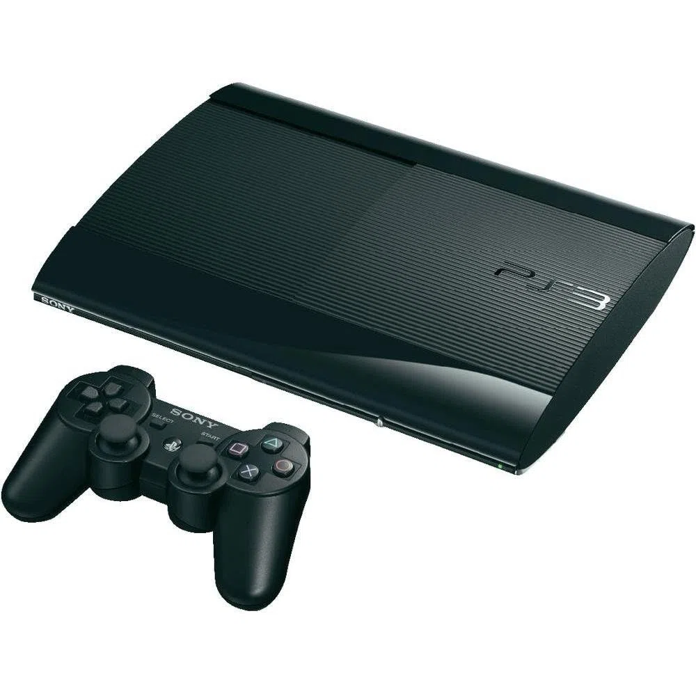 PlayStation 3 - Konsole Super Slim 12 GB Inklusive DualShock 3 Wireless Controller [Edizione: Germania]