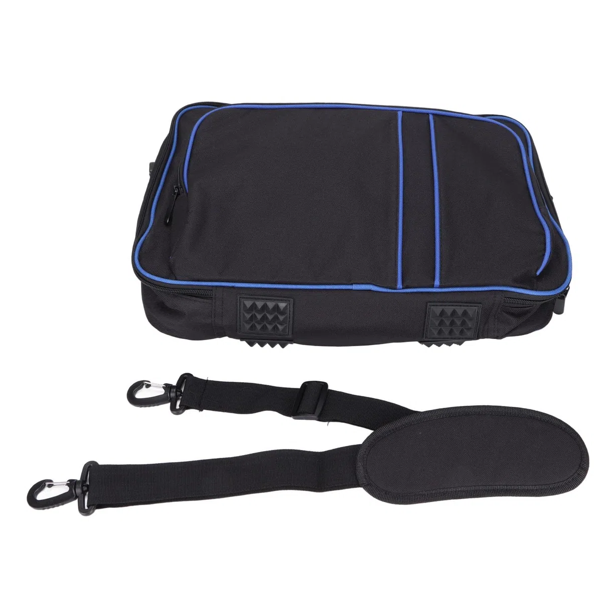 per Custodia da Trasporto, Custodia Protettiva Rigida per Console Custodia da Viaggio, Grande Capacità Ergonomica per Console di Gioco/controller/auricolare/scheda di Gioco (Blu