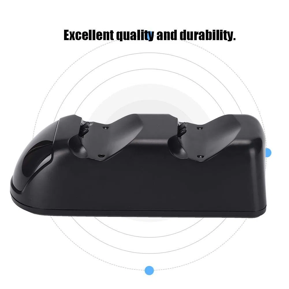 Caricabatterie Controller, Dual USB Ricarica Rapida Stazione di Ricarica Controller con Display a LED per Controller/S